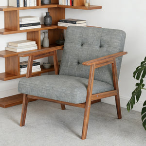 Accent Chair (Light Gray)