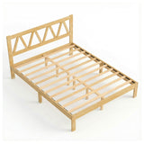 Full Wooden Bed