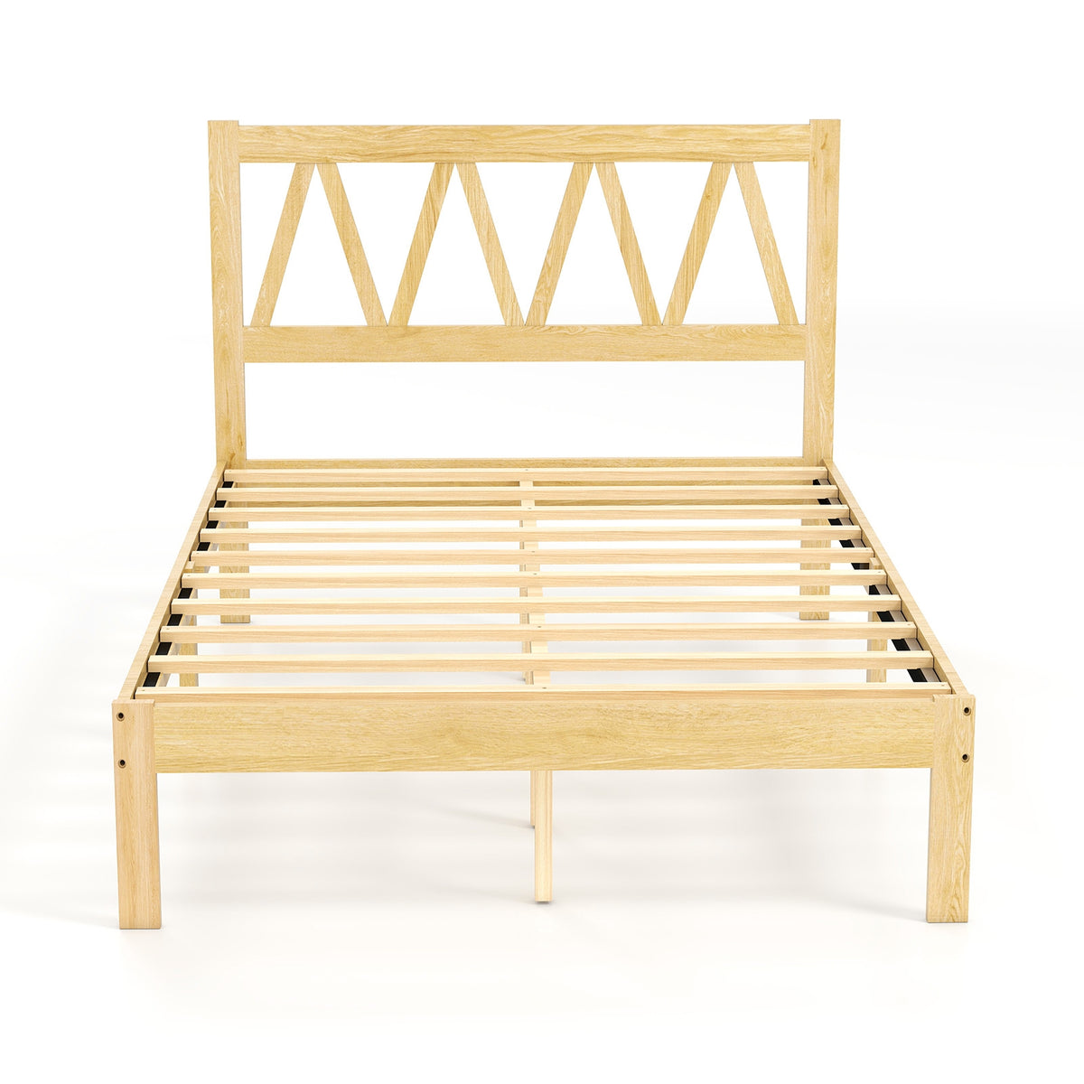 Full Wooden Bed