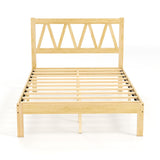 Full Wooden Bed