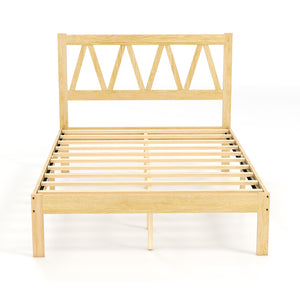 Full Wooden Bed