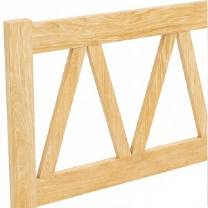 Full Wooden Bed