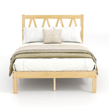Full Wooden Bed