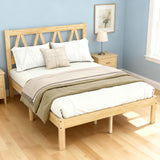 Full Wooden Bed