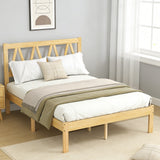 Full Wooden Bed