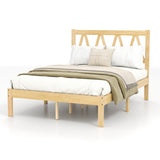 Full Wooden Bed