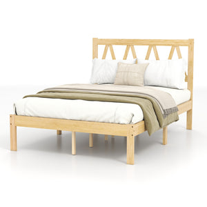Full Wooden Bed