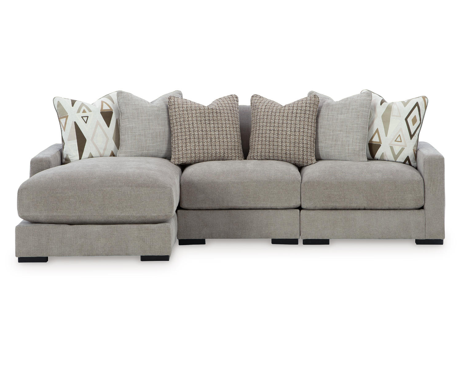 Aslan Court 3-Piece Sofa Sectional with Chaise