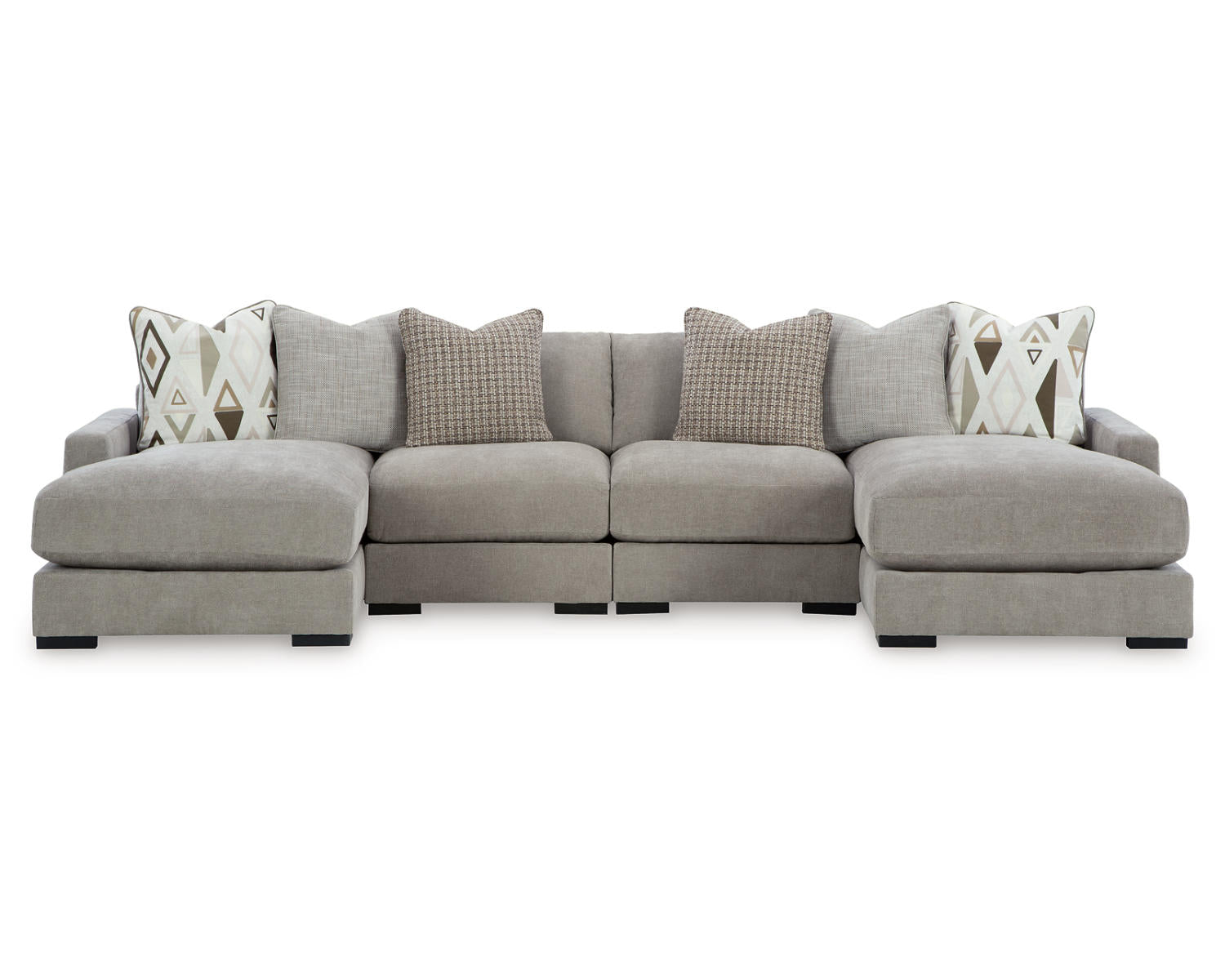 Aslan Court 4-Piece Sofa Pit Sectional