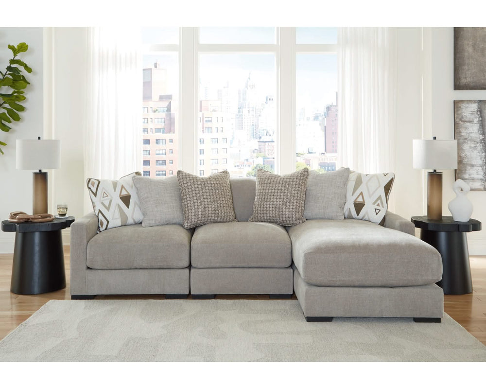 Aslan Court 3-Piece Sofa Sectional with Chaise