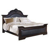 Juego de dormitorio Cambridge Queen de 5 piezas Cappuccino