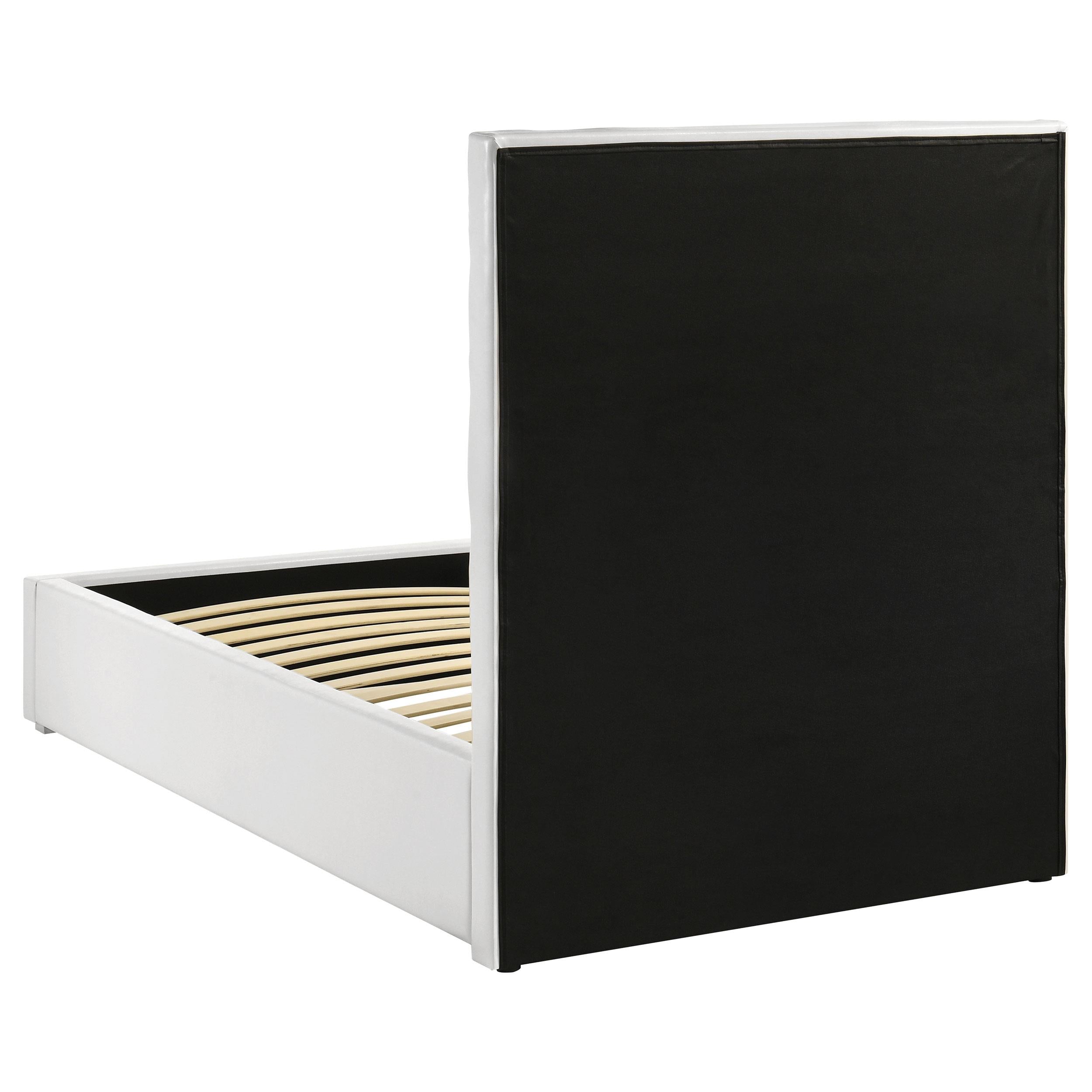 Felicity 53-inch Upholstered Twin Platform Bed White