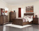 Juego de dormitorio California King de 4 piezas Elk Grove Bourbon