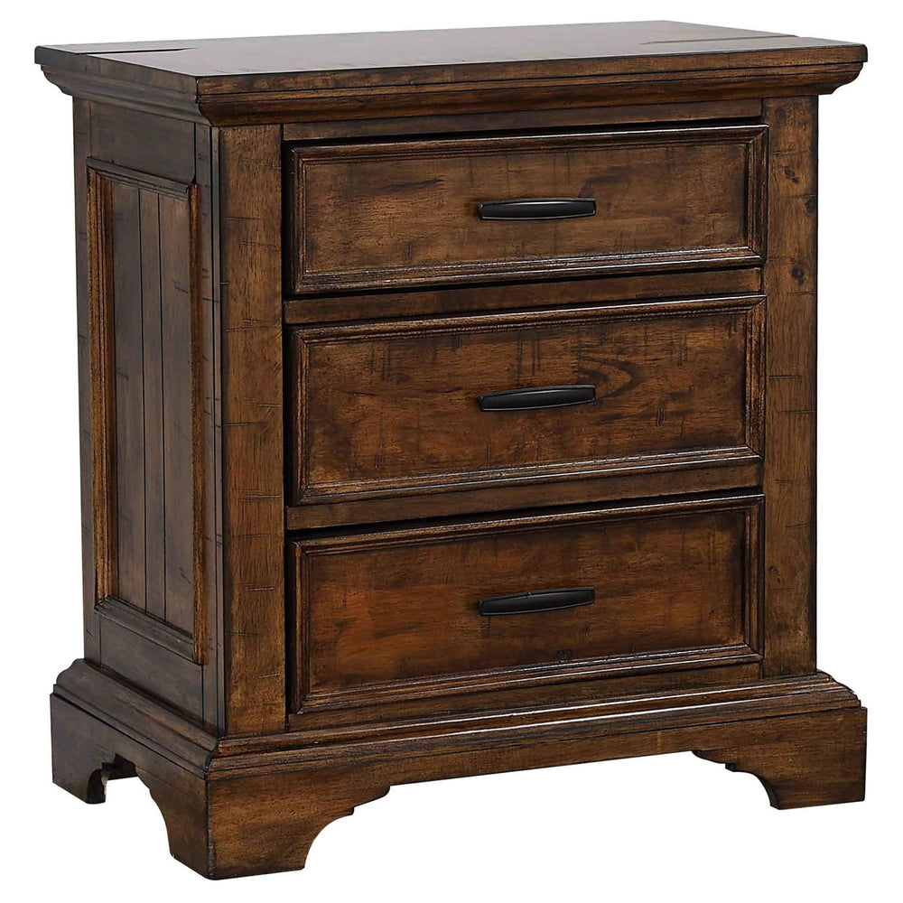 Juego de dormitorio California King de 4 piezas Elk Grove Bourbon