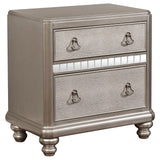 Juego de dormitorio California King de 5 piezas Bling Game Platinum