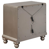 Juego de dormitorio California King de 5 piezas Bling Game Platinum