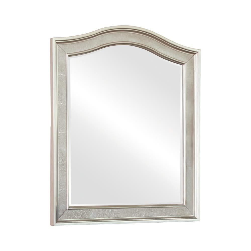 Espejo de tocador Bling Game Metallic Platinum