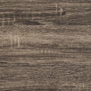 Cama California King con paneles Kauffman Wood en color topo lavado