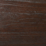 Cama con paneles Kauffman Wood Eastern King en color cacao oscuro