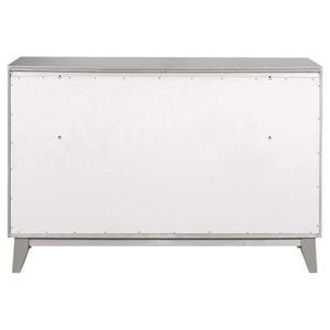 Leighton 7-drawer Dresser Metallic Mercury