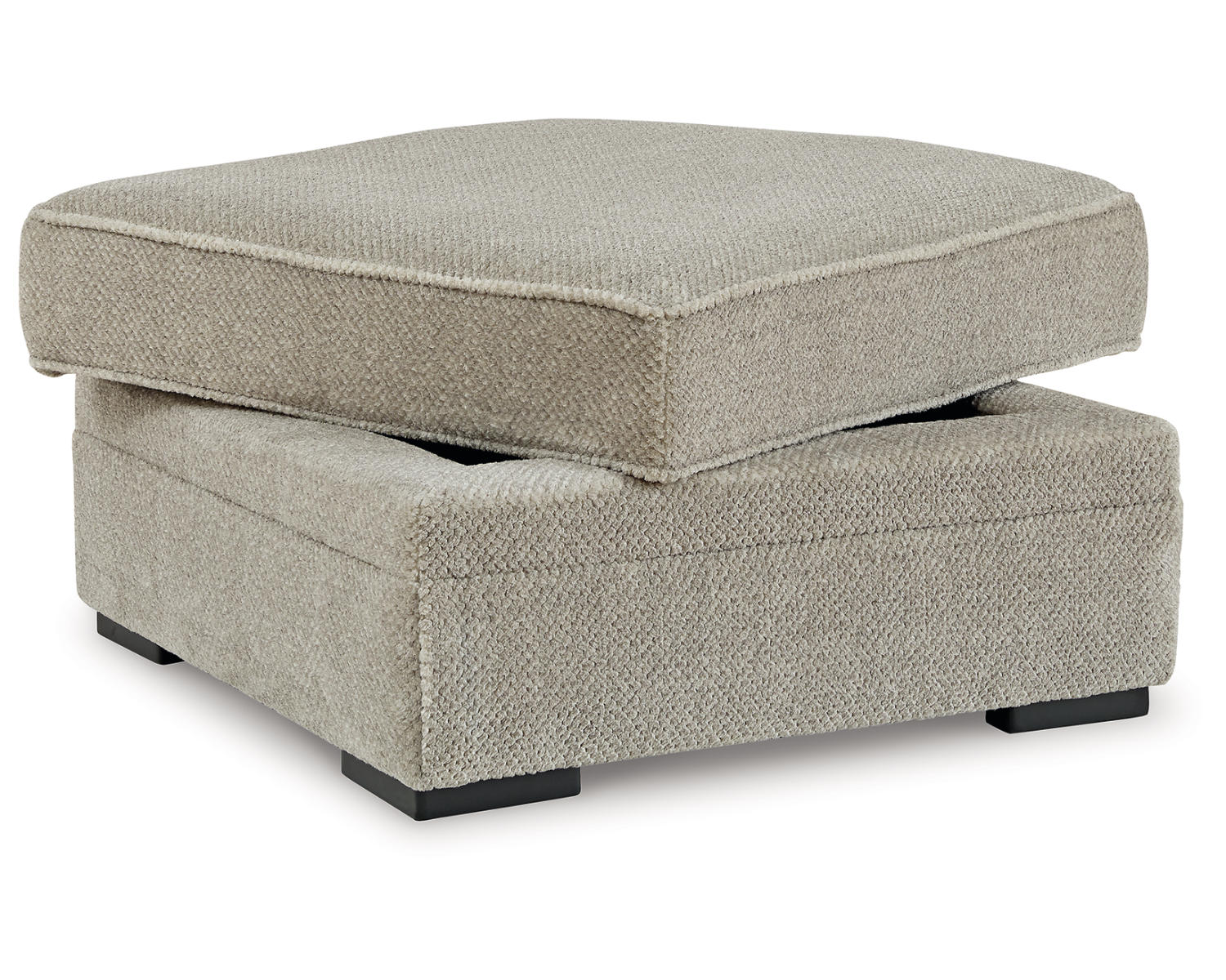 Calnita Oversized Swivel Chair and Ottoman