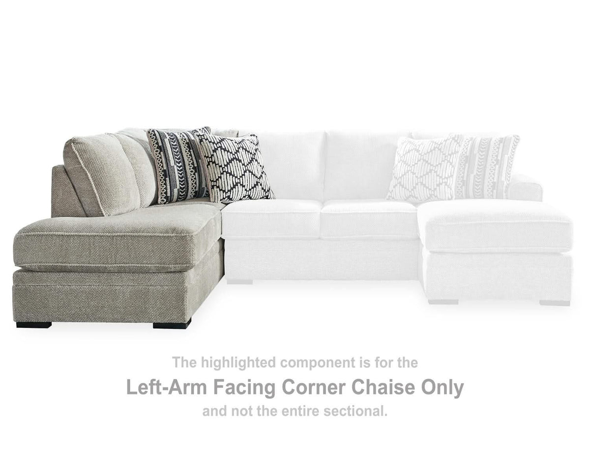 Chaise longue esquinera con brazo izquierdo Calnita
