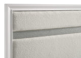 Miranda 54-inch Upholstered Full Panel Bed White