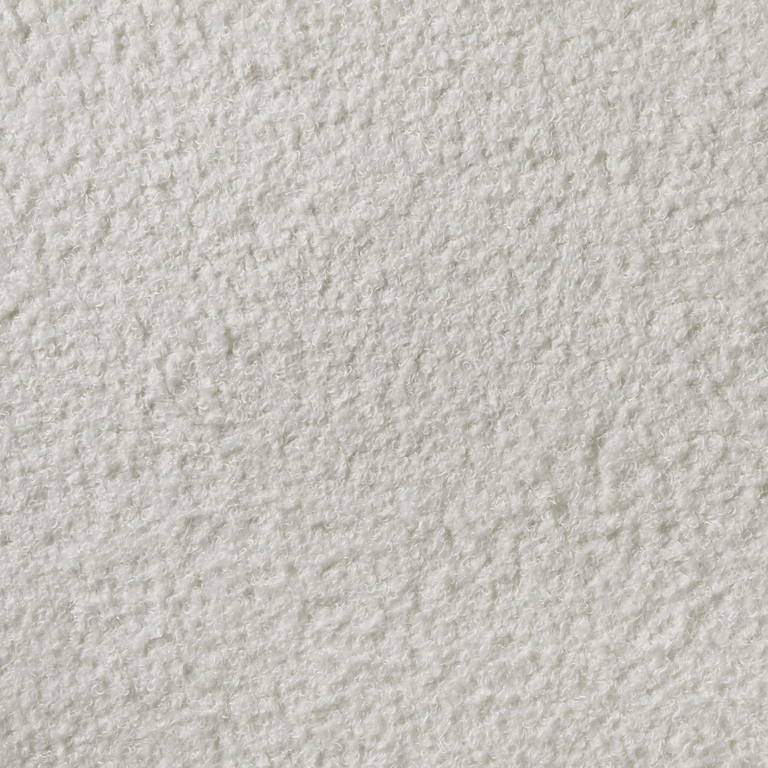 Cama tapizada Miranda de 54 pulgadas con paneles estilo Eastern King, color blanco
