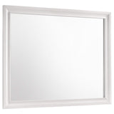 Juego de dormitorio completo Miranda de 5 piezas blanco