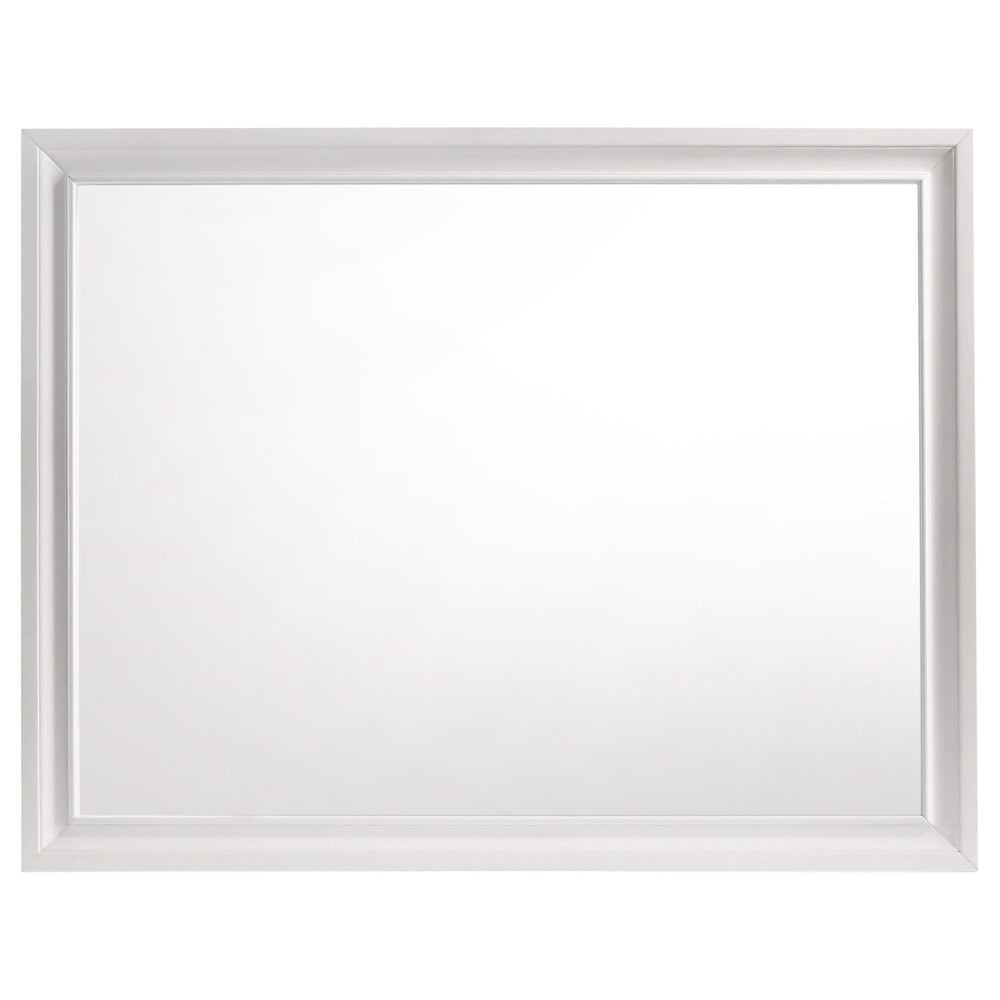 Juego de dormitorio completo Miranda de 5 piezas blanco