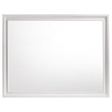 Juego de dormitorio completo Miranda de 5 piezas blanco