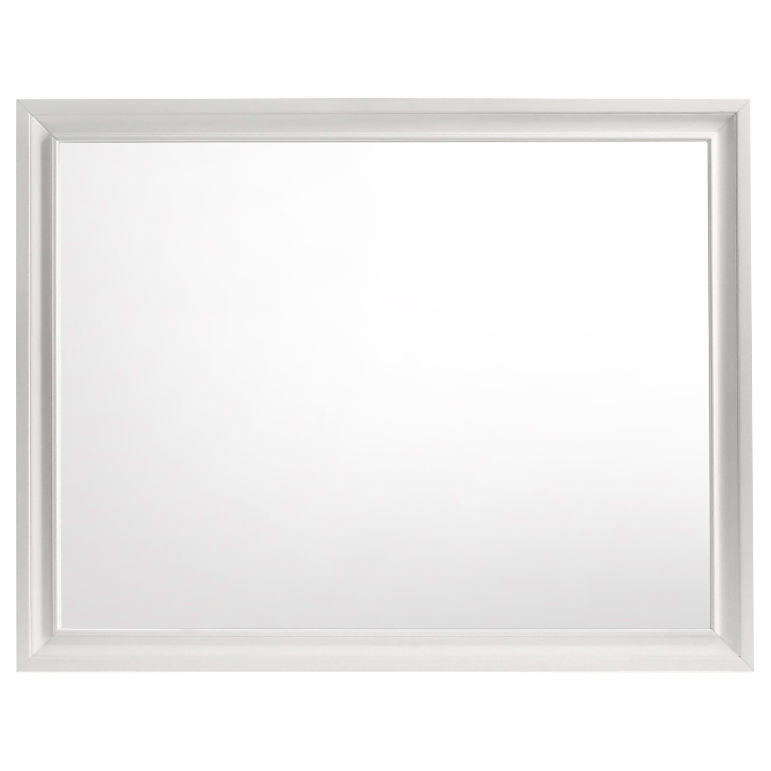 Juego de dormitorio completo Miranda de 5 piezas blanco