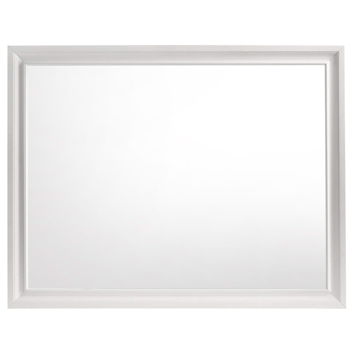 Juego de dormitorio Miranda California King de 5 piezas, blanco