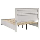 Juego de dormitorio Miranda de 4 piezas tamaño Queen en blanco