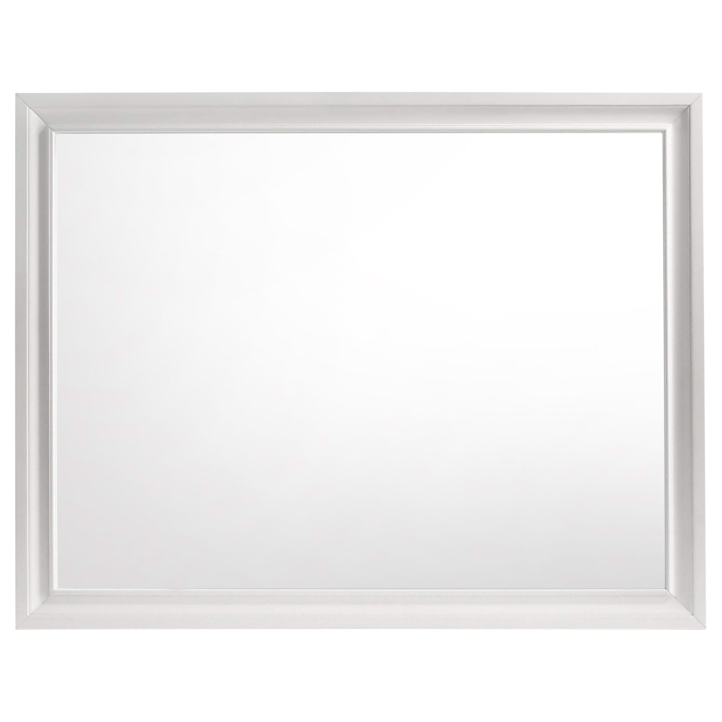 Juego de dormitorio doble Miranda de 5 piezas en blanco