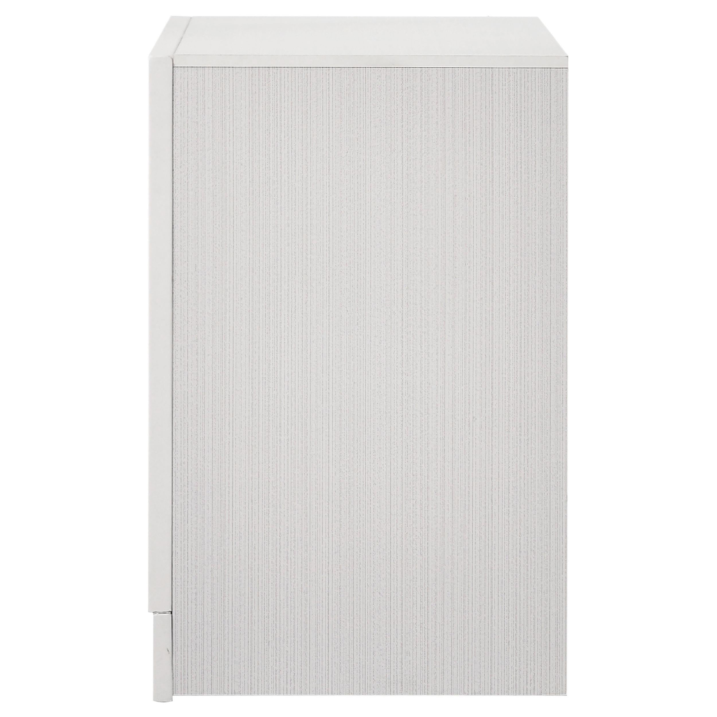Miranda 3-drawer Nightstand White