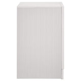Miranda 3-drawer Nightstand White