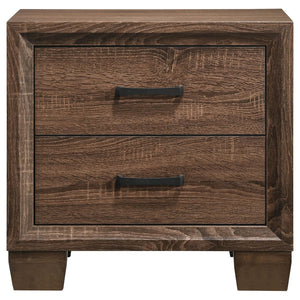 Brandon 4-piece Queen Bedroom Set Warm Brown