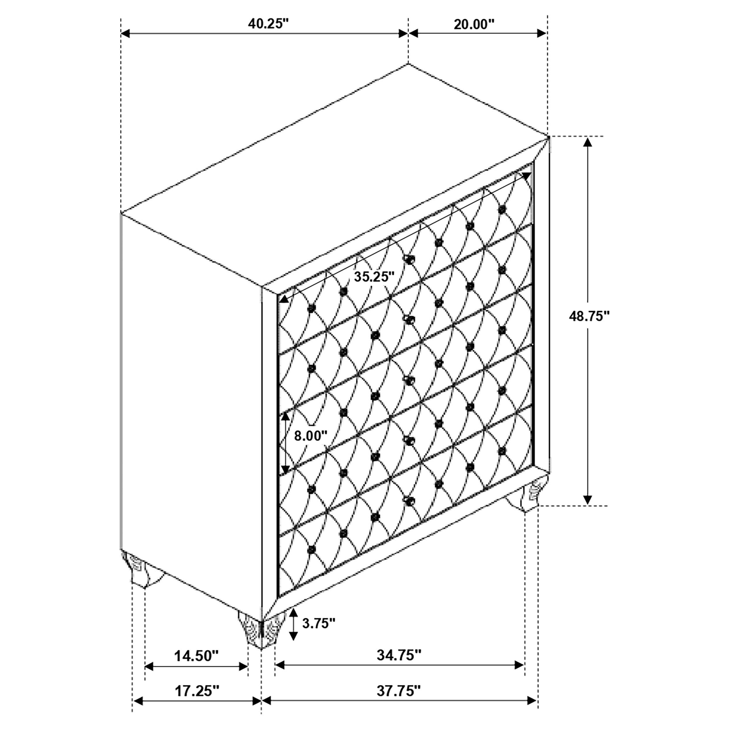 Deanna 5-piece Queen Bedroom Set Black