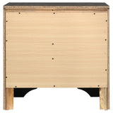 Miranda 3-drawer Nightstand Black