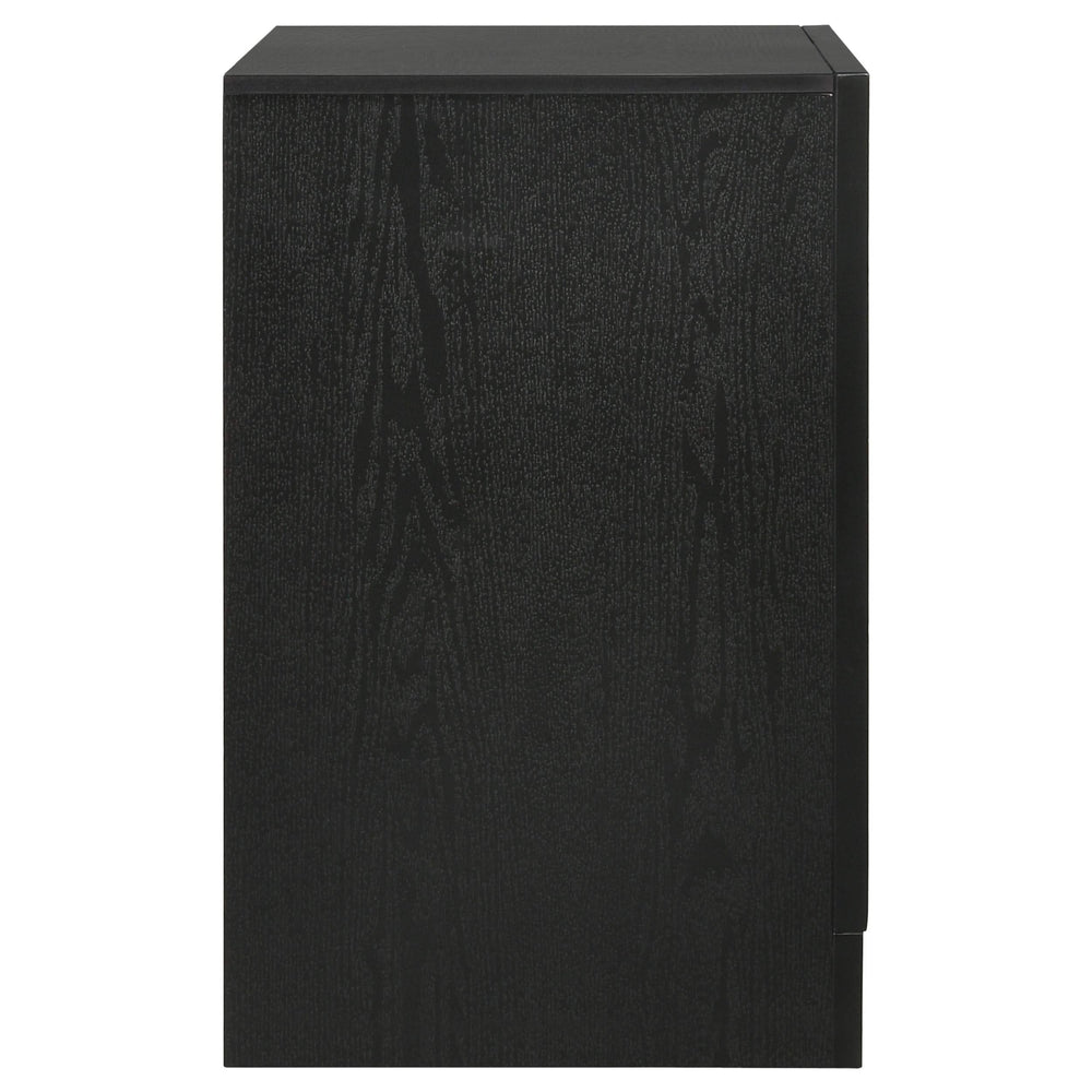 Miranda 3-drawer Nightstand Black