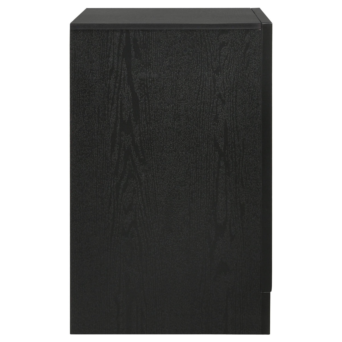 Miranda 3-drawer Nightstand Black