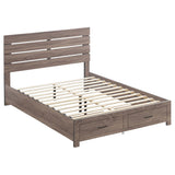 Juego de dormitorio Brantford de 4 piezas tamaño Queen en roble barril