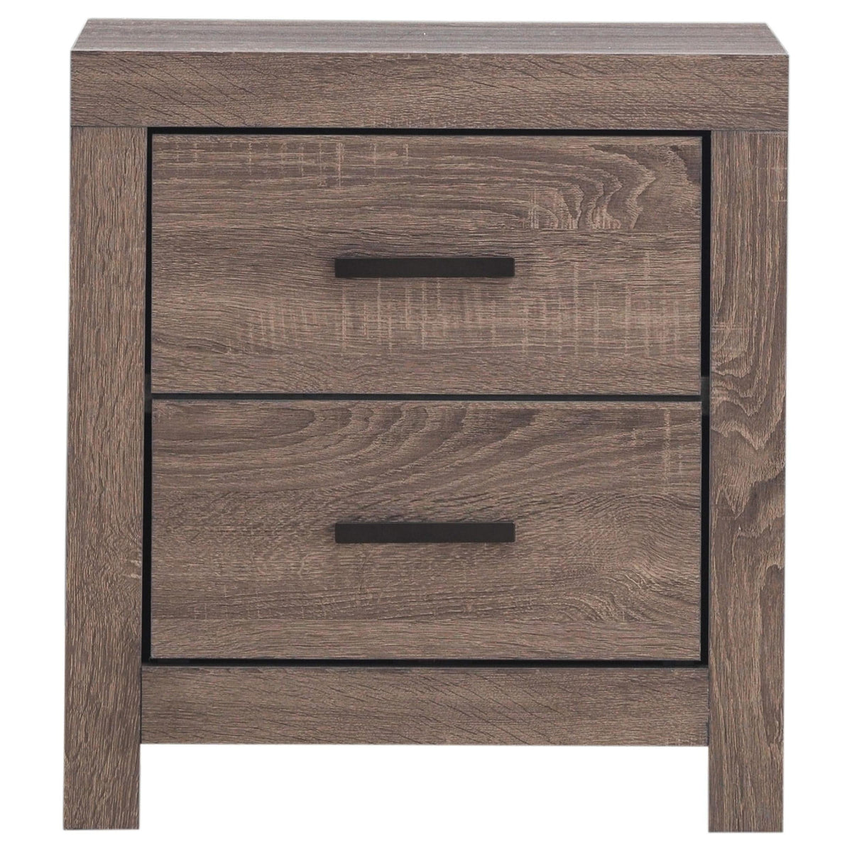 Juego de dormitorio Brantford de 4 piezas tamaño Queen en roble barril