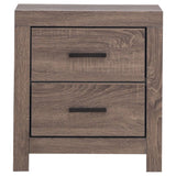 Juego de dormitorio Brantford de 4 piezas tamaño Queen en roble barril