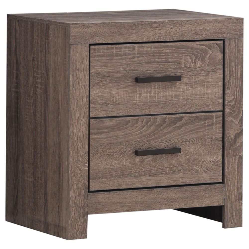 Juego de dormitorio Brantford de 5 piezas tamaño Queen en roble barril