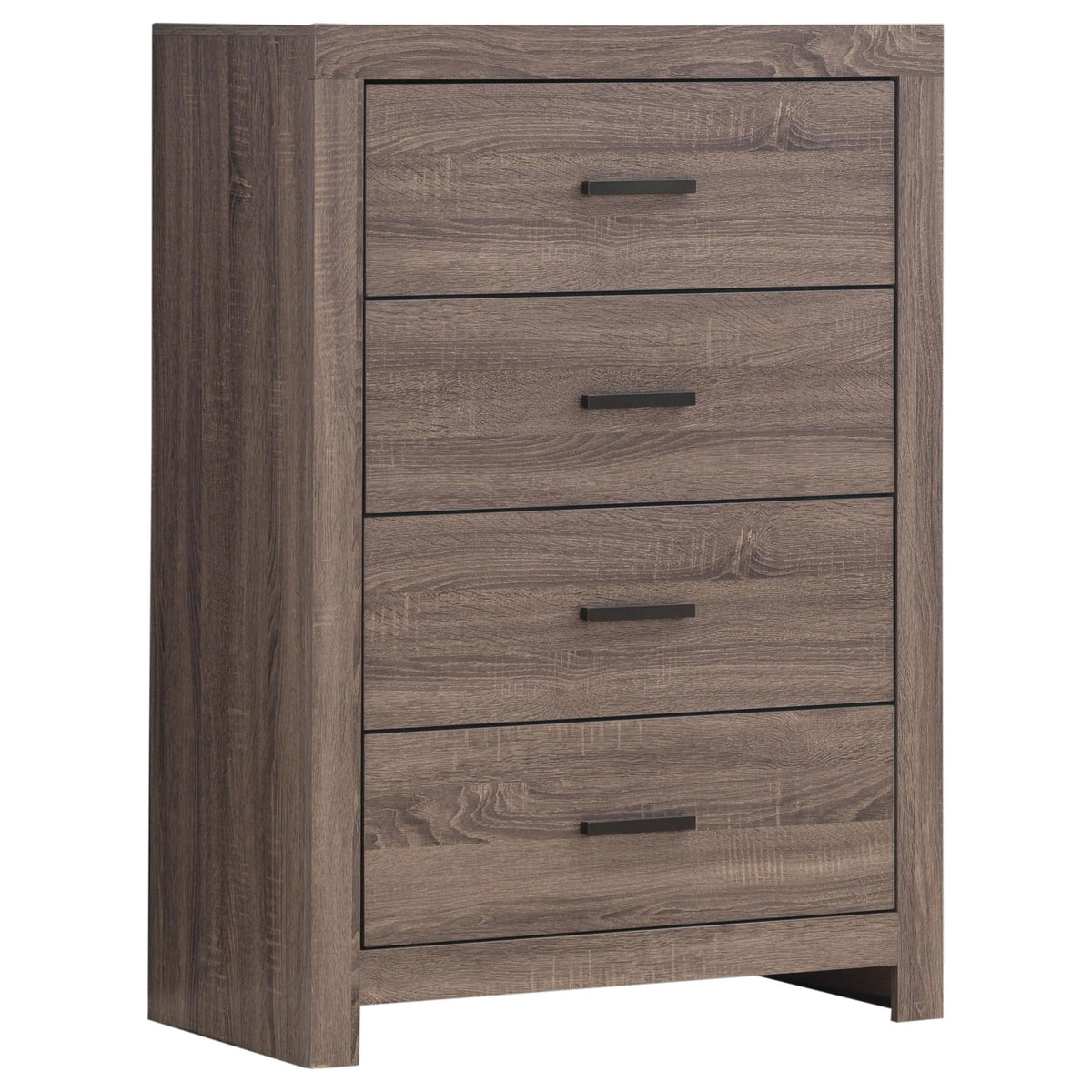 Juego de dormitorio Brantford de 5 piezas tamaño Queen en roble barril