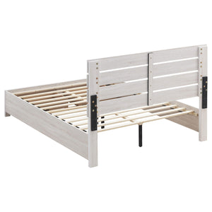 Juego de dormitorio Brantford de 5 piezas Eastern King en blanco costero