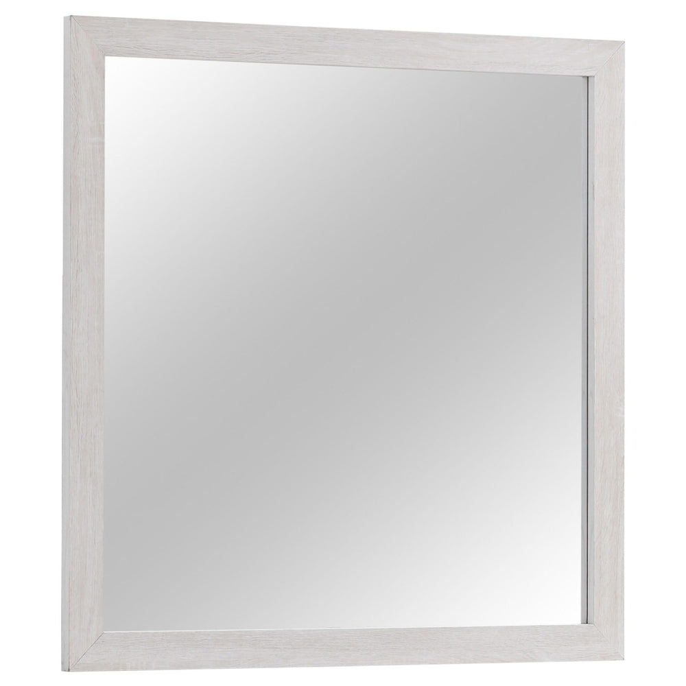 Juego de dormitorio Brantford de 5 piezas Eastern King en blanco costero