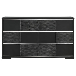 Blacktoft 4-piece Eastern King Bedroom Set Black